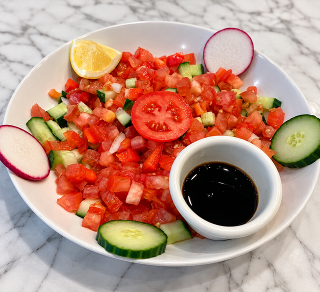 Turkish Coban Salad.