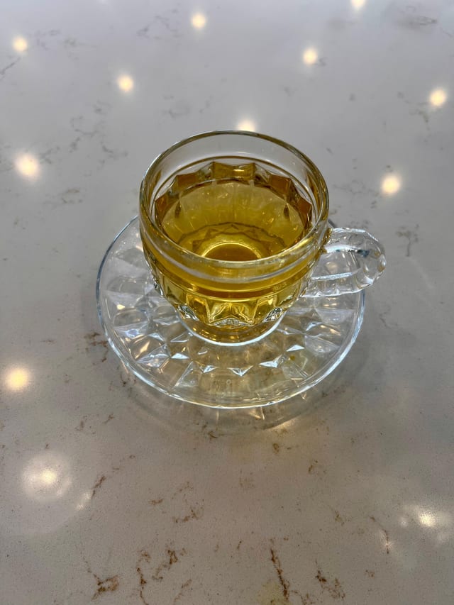 Jasmine Pearl Tea.