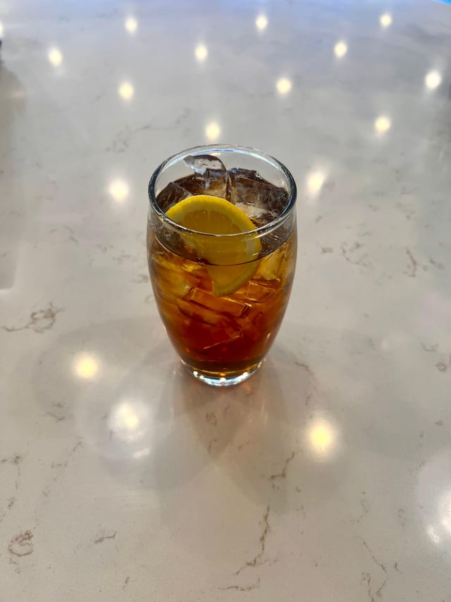 Iced Sweet Tea.