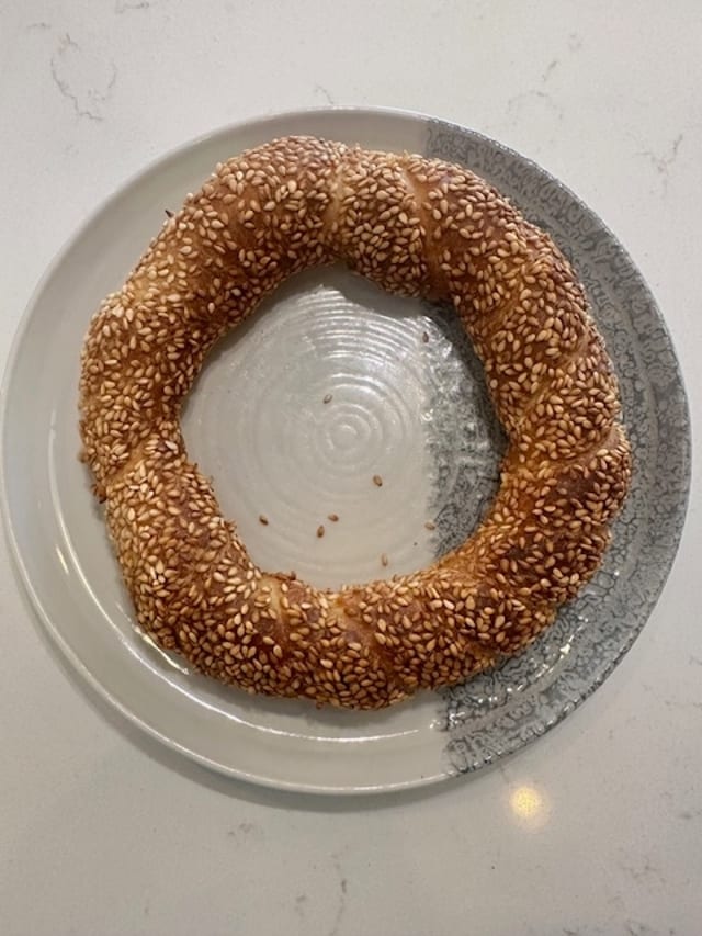 Simit (Turkish Bagel).