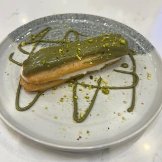 Pistachio Eclair