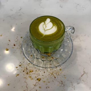 Pistachio Matcha Latte