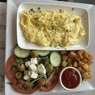 Omlette Plate