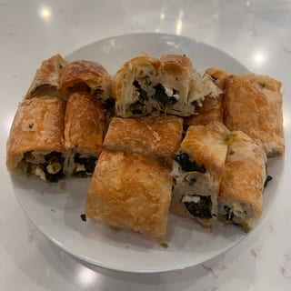 Spinach and Feta Borek Plate