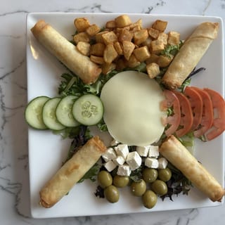 Cheese Rolls Plate